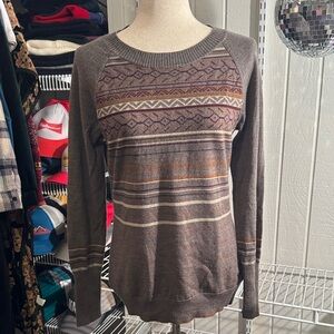 Smartwool Taupe Knit Sweater